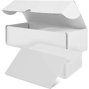 200pcs White NFC Cards Rewritable NTAG215 Blank NFC Tags Programmable PVC CardsSmart Card 504 Bytes Memory