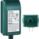 Enhon 29V LED Power Supply, UL Certification LED Transformer Replacement Class 2 Power Supply, Low Voltage Transformer US Plug Adapter for Christmas Tree Light, Green, Right Positive(TS-48W29V)