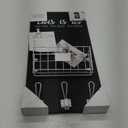 Wall Organizer With Hooks Clips & Basket 24x12