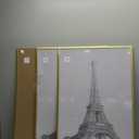 upsimples 24x36 Poster Frame Gold 3 Pack, Scratch-Proof Picture Frames 24 x 36 for Photo Gallery - Slide-In Strips, Horizontal or Vertical Wall Mounting