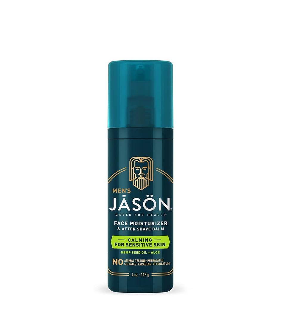 Jason Men's Calming Lotion and Aftershave Balm, 4 oz (4 Ounce (Pack of 1)
