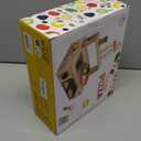 WOODMAM Wooden Pizza Toy - 48 PCS Montessori Pretend Play Food for Ages 3+, Educational Learning Toy Wooden Playset with Bake Oven, Christmas Birthday Gift for 3 4 5 6 Year Old