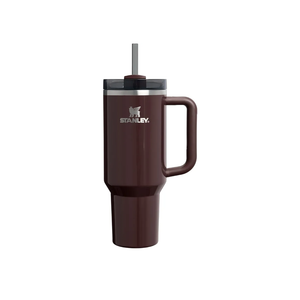 STANLEY Quencher H2.0 Tumbler with Handle and Straw 40 oz | Flowstate 3-Position Lid | Cup Holder Compatible for Travel | Insulated Stainless Steel Cup | BPA-Free | Mahogany Gloss