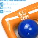 Pool Toys Games Set- Tic-Tac-Toe Inflatable Pool Toy with 10 Balls - for Adults Teens Kids 2-10 Players