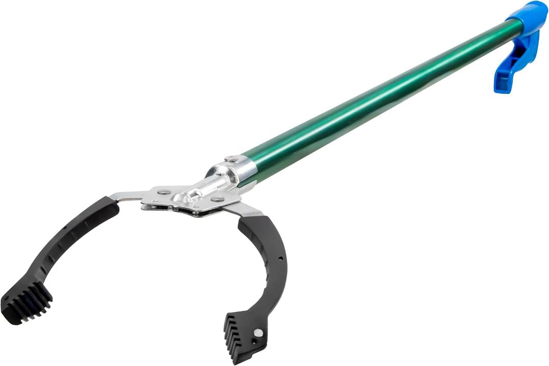 Unger Professional 36 Nifty Nabber  Reacher Grabber Tool & Trash Picker, Built-In Magnet & Ergonomic Grip, Grabber Reacher, Grabber Tool, Reachers & Grabbers for Seniors, Claw Grabber Pickup Tool