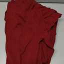 Arach&Cloz Fall Winter Womens Sweater Dress 2025 Long Sleeve Turtleneck Cashmere Ribbed Knit Tie Waist Pleated A Line Pullover Fashion Belt Midi Clothes Christmas Party Outfits Wine Red Burgundy, M