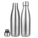 OWS grownups 17oz Metal Water Bottle Insulated for Sports,2,Silver