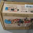 Wooden Train Set for Kids,100Pcs Train Track Railway for Toddlers
Compatible with Major Brands, Durable Non-Toxic Train Toy with Storage Box,Birhtday Gifts for Boys Girls 3 4 5 Years Old