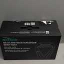 Nekteck Shiatsu Neck Massager for Pain Relief Deep Tissue with Heat, FSA Eligible 3D Kneading Massage Pillow Back Shoulder Massager for Body Muscle, HSA Eligible, Gifts for Him Her (NOT Cordless) (Black)