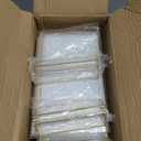 24 Pcs Gold Acrylic Sign Holder,4x6 Clear Table Sign Holder with Vertical Stand,Gold Frame Plastic Display for Restaurant Office School Wedding and Store