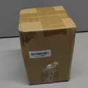 ANSQU Square Glass Canister, 61oz Candy Jar with Lid, Glass Food Storage Containers for Ground Coffee, Tea, Sugar, Decorative Mason Jar Cookie Jars (Amber)