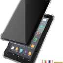 Fire HD 8 Tablet Case 8th 7th 8th Generation 2018/2017/2016, Soft TPU Flexible Transparent Anti-Yellow Shockproof Slim Fit Clear Case Cover for Amazon Kindle Fire HD 8 8" Tablet, Clear