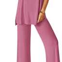 PRETTYGARDEN 2 Piece Lounge Sets for Women Summer Airport Travel Outfit 2026 Casual Matching Spring Clothes Track Sweat Suits (Pink, XXL)