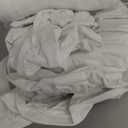 Amazon Basics 4 Piece Bed Sheet Set, 100% Cotton Jersey, Includes Super Soft, Flat and Fitted Sheets, Pillowcase, King, White, Solid