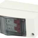 Miniature Circuit Breaker 16A DC500V for Solar Panels Outdoor Disconnect Switch IP65 Rated DIN Rail Enclosure RV Breaker Box