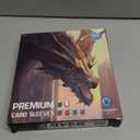 600CT MTG Card Sleeves, Katomula Clear Front Textured Back Card Sleeve Deck Card Protectors, Standard Size Card Sleeves for MTG, Baseball Card, Sports Cards, Game Card