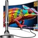 2026 TV Antenna Indoor,Antenna for Smart TV for Long Range Reception and All Smart/Old TVs,HD Digital Antenna with Signal Booster for Local Channels,Supports 4K 1080p