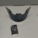 Football Visor - for Youth Football Helmets & Adult Football Helmets (Black)