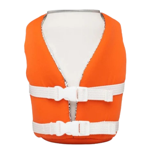 Puffin - The Buoy Life Vest - Insulated 12 oz Can Cooler I Beer Bottle & Soda Can Insulator, Keep Drinks and Beverages Cold 
