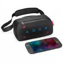 K&F CONCEPT Carrying Case with 8 Game Cards Slots, Portable Game Bag for Consoles & Accessories, Lightweight Sling Crossbody Bag Compatible with Nintendo Switch 2/Steam Deck OLED/PlayStation