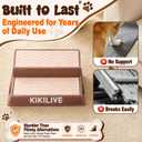 Non-Slip Dog Ramp for Stairs, 2-Step Design for Small Dogs, 5.5 in (6-Pack)
