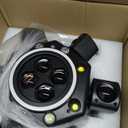 Moving Head Dj Lights for Parties, Disco Lights 6-in-1 LED RGBW 6 Arms Stage Light for Parties Support DMX-512 & Sound Activated, Dj Lighting for Party KTV Wedding Club