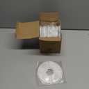 4/12/16 Pack Cat Water Fountain Filters, Cirfifth Triple Filtration System Pet Cat Fountain Filter Replacement for 84oz/2.5L Automatic Cat Fountain (12 Pack) (White)