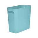 VKPLITE Versatile 1.8 Gallon Plastic Trash Can - The Compact Bin for Bathroom, Kitchen, or Home Office - Green