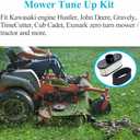 HOODELL FR691V Tune Up Kit for Kawasaki FR651V FR730V FS481V FS541V FS600V FS730V Engine Lawn Mower Tractor, Replace 49065-7007 Oil Filter 11013-7047 Air Filter