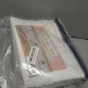 Cottington Lane Premium Quality 100% Egyptian Cotton 4 Piece King Size Bed Sheet Set Fits 12 inch Deep Pocket Mattress, Naturally Cool, Soft & Durable Luxury Bedding, White Solid