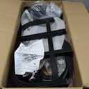 10L0L Universal Golf Cart Rear Seat Bag Holder Rack for EZGO Yamaha Club Car Carts, with Rear Safety Grab Bar