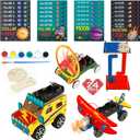 Valentines Day Gifts for Kids - 24 Pack DIY Science Craft Kits with Valentines Cards - STEM Projects Educational Toys for Boys Girls Age 6-12 Classroom Exchange School Activities Party Favors