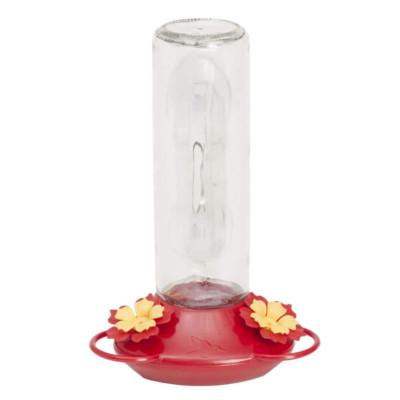 Window Mount Glass Hummingbird Feeder - 14 Oz. Capacity