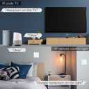 MoesGo WiFi RF IR Universal Remote Controller TV Air Conditioning Smart Home Blaster Infrared RF Appliances Tuya/Smart Life App,Voice Control Alexa Google Home