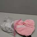 Valentines Day Gifts for Her, 11.8in Pink Heart Pillow, Love Pillow, Cute Plush, Heart Throw Pillows Living, Microwavable Stuffed Animals for Women Girl Birthday Wedding Mother's Day