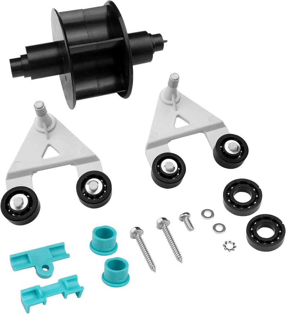 AXV621DAT Universal Pool Vac A-Frame/Turbine Kit, Compatible with Hayward Aquabug Navigator Pro Wanda The Whale Diver Dave Poolvac XL Pool Vac Classic Kit, Replaces# AXV036BP, AXV601CAT, AXV601DAT