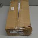 Laiensia Double Rods Garment Rack with Wheels, Clothing Rack for Hanging Clothes,4 Hooks, Multi-functional Bedroom Clothes Rack, Black