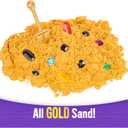 Kinetic Sand, Treasure Hunt with 14 Surprise Reveals & 1.62lbs Rare Shimmer Gold Play Sand, Sensory Toys, Holiday Gifts & Stocking Stuffers for Kids Ages 3 and up
