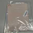 iMieet Case for iPad Pro 11 Inch (M5) 2025 /(M4) 2024 5th Gen, Trifold Stand Smart Cover with Pencil Holder and Soft TPU Back, Auto Wake/Sleep (Pink)