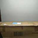  9 FT Pre-Lit Christmas Tree, Snow Flocked Hinged Xmas Tree with 1498 Branches Tips & 550 LED Lights, Metal Stand, Artificial Pine Lighted Holiday Tree for Home Office Decorations