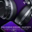 Turtle Beach Stealth 700 Gen 3 Wireless Multiplatform Amplified Gaming Headset for PS5, PS4, PC, Mobile 60mm Drivers, AI Noise-Cancelling Mic, Bluetooth, 80-Hr Battery, Dual Transmitters Black