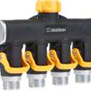 Melnor 357 EZ-Flow 4-Way Control Valve; Easy Lever Flow-Control/Shut Off