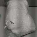 YIYEA Fleece Fitted Sheet Only, Ultra Soft Fluffy Plush Velvet Deep Pocket Fitted Bottom Sheet for Fall Winter, Cozy Warmth and No Shedding, White, Queen