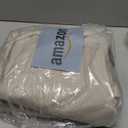 MIULEE 100% Blackout Linen Textured Curtains for Bedroom Solid Thermal Insulated Natural Beige Grommet Room Darkening Curtains & Drapes Luxury Decor for Living Room Nursery 52 x 84 Inch (2 Panels)