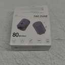 FLEXTAILGEAR Tiny Portable Air Pump Ultra-Mini, with 1300mAh Battery USB Rechargeable to Inflate Deflate for Pool Floats Air Bed / Mattress Swimming Ring Vacuum Storage Bags (Space Gray)