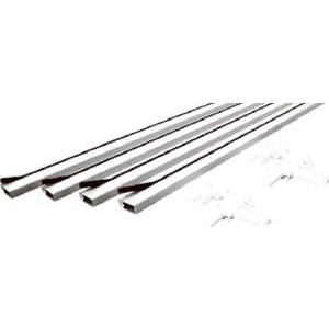 Slide-Co #PL 7836 36x36 White Scr Kit10