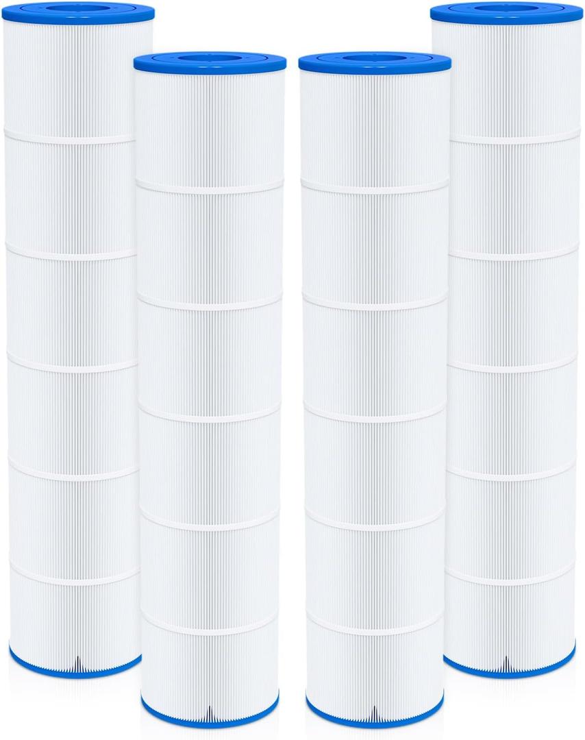Future Way 4-Pack CCP520 Pool Filter Cartridges Replacement for Pentair Clean & Clear Plus 520, Replace Pleatco PCC130, Pentair R173578, 520 sq.ft