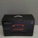 BUGANI Bluetooth Speaker, 80W Powerful Portable Wireless Speaker IPX7 Waterproof, Outdoor Loud Speakers with Handle 24H Playtime, Support Microphone AUX USB Suitable for Party, Pool, Singing (Orange)