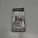 CHARMKING Compression Socks for Women & Men Circulation (3 Pairs)15-20 mmHg is Best Support for Athletic Running Cycling (Small-Medium, 01 Black/Black/Black)