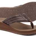 COFACE Flip Flops for Women with Comfortable Arch Support Ladies Fashion Lightweight Wedge Flip Flops Summer Soft Cushion Platform Thong Sandals for Beach